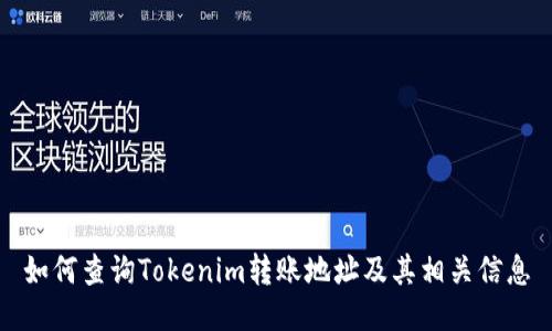 如何查询Tokenim转账地址及其相关信息