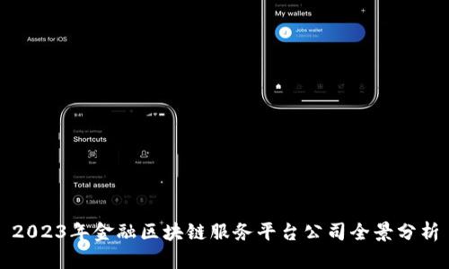 2023年金融区块链服务平台公司全景分析