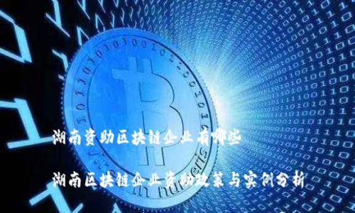 湖南资助区块链企业有哪些
湖南区块链企业资助政策与实例分析