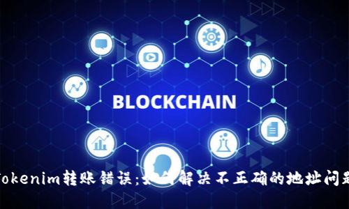 Tokenim转账错误:如何解决不正确的地址问题