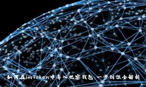 如何在imToken中导入观察钱包：一步到位全解析