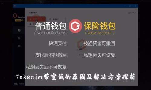 Tokenim带宽低的原因及解决方案探析