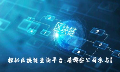 探秘区块链查询平台：有哪些公司参与？